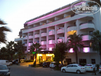 Miarosa Incekum Beach 5* Первый корпус со стороны главного входа - Фото отеля