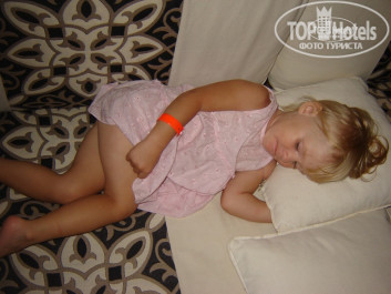 Jaz Makadina 5* Наша младшенькая вечерами хорошо засыпала на диванчике в баре.. - Фото отеля