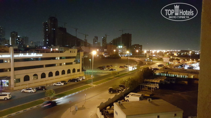 Carlton Sharjah 4* Вид из номера - Фото отеля