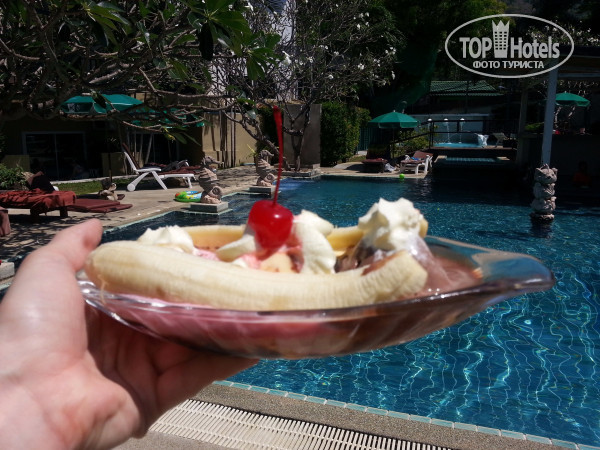 Baan Karon Resort 3* Бассейн, внутренний двор - Фото отеля