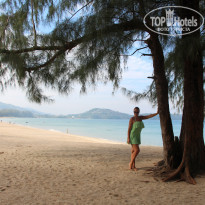 Cassia Phuket 4* на пляже отеля - Фото отеля