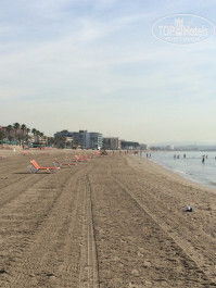 Estival Park Salou Hotel 4* Раннее утро.Пляж. - Фото отеля
