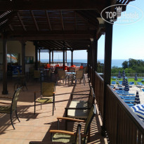 Iris Beach 3* веранда столовая - Фото отеля