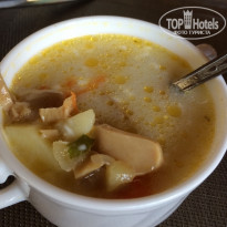 Каисса 3* Вкусный грибной суп - Фото отеля