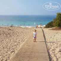 Melissi Beach 4* Дорожка к морю. - Фото отеля