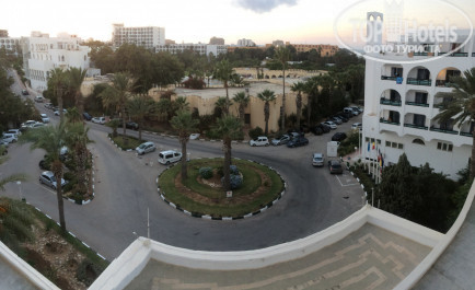 Marhaba Beach 4* Вид номера на вход в отель, - Фото отеля