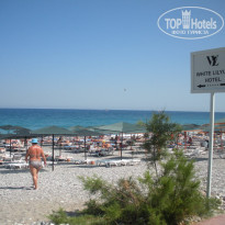 MG White Lilyum 5* Пляж отеля - Фото отеля