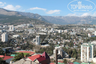 Крымская Ницца 3* Вид на Ялту с балкона номера - Фото отеля