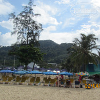 Best Western Phuket Ocean Resort 3* Вид на горы с моря - Фото отеля