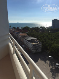 Welcome Jomtien Beach 3* вид из номера днем - Фото отеля
