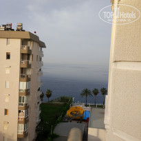 Antalya Adonis 5* Боковой вид на море с балкона - Фото отеля