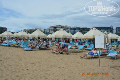 Grand Seker 4* Пляж отеля - Фото отеля