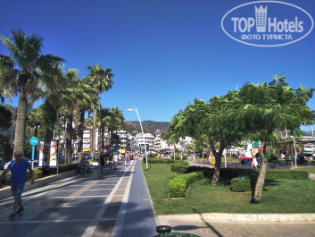 Premier Nergis Beach 4* променад - Фото отеля