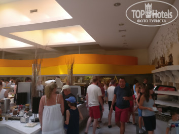 Lyttos Beach 5* Зона напитков в ресторане - Фото отеля