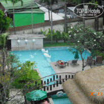 Baan Karon Resort 3* вид со второго этаже с лестничной клетки - Фото отеля