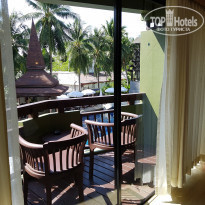 Phuket Island View 3* Балкон в номере 233 в зеленом корпусе, на втором этаже. - Фото отеля