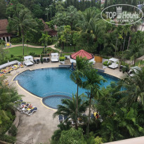 Centara Karon Resort Phuket 4* Вид на бассейн с общего балкона, вдоль всех номеров - Фото отеля