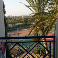 Eden Club 3* Балкончик с видом на тихую сторону на теннисный корт - Фото отеля