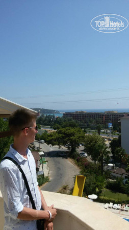 FUN&SUN Miarosa Incekum Beach 5* Вид на море с 6 этажа второго корпуса. - Фото отеля