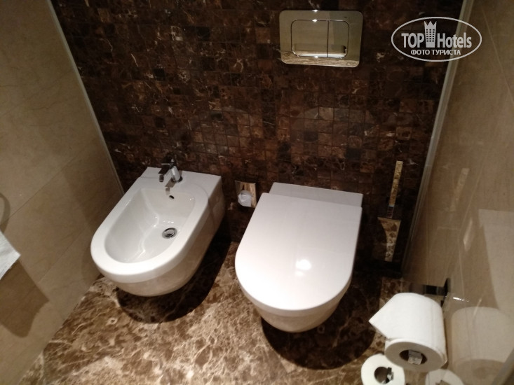 Crowne Plaza Borjomi 5* Туалет на втором уровне - Фото отеля