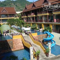 Diamond Cottage Resort & Spa 4* Вид с балкона на бассейн - Фото отеля