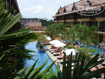 Diamond Cottage Resort & Spa 4* Вид с края отеля в сторону ресепшена - Фото отеля