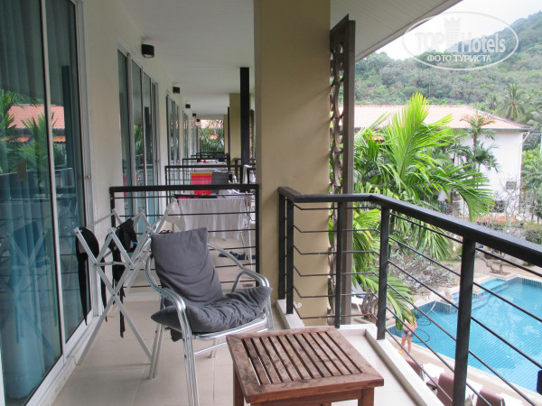 Baan Karon Resort 3* балкон номера superior - Фото отеля