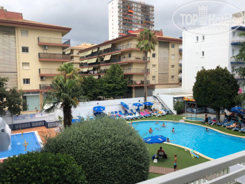 Balmes 3* Вид из номера 225 на бассейн - Фото отеля