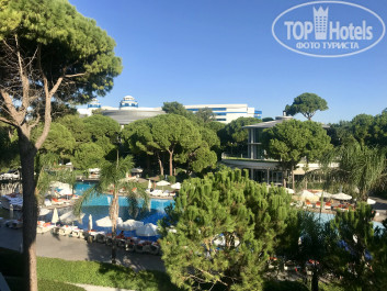 Calista Luxury Resort 5* вид из номера 5210. С видом на море брали, но поскольку балкон длинный - то видно практически все - Фото отеля
