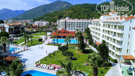 Pineta Club Hotel 4* Вид с верхнего этажа на два новых корпуса! - Фото отеля