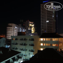 Phu View Talay Resort 3* Вид с балкона ночью - Фото отеля