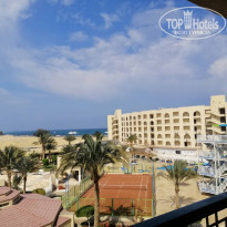 Zahabia Hotel & Beach Resort 4* Вид с общего балкона корпуса 6 - Фото отеля