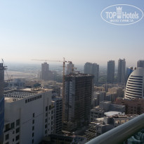 Al Maha Regency Suites 3* вид с крыши отеля - Фото отеля