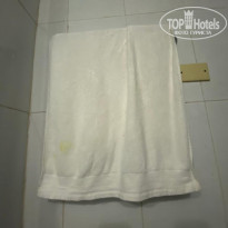 Brisas Del Caribe 4* Полотенца с пятнами - если спросишь у сотрудника отеля - она скажет: &#34;Это вы его испачкали&#34; - Фото отеля
