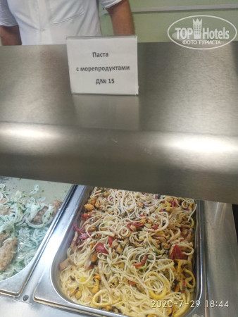 Таврия Паста с морепродуктами - Фото отеля