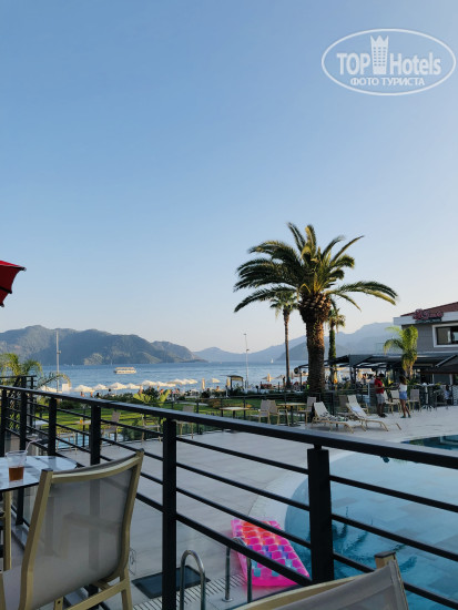 Premier Nergis Beach 4* Вид из бара - Фото отеля