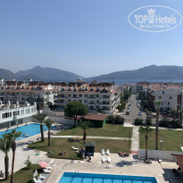 Pineta Club Hotel 4* Вид из номера мансарда - Фото отеля