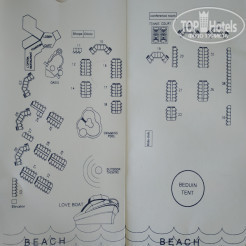 Карта отеля Dreams Beach Resort Sharm El Sheikh