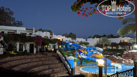 Verginia Sharm Resort & Aqua Park 4* амфитеатр перед бассейном - Фото отеля