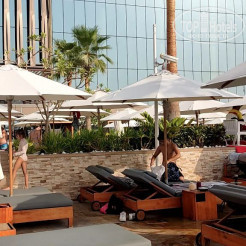 Территория отеля Rixos Premium Dubai JBR