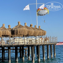 Mirage Park Resort 5* Пирс на пляже. - Фото отеля