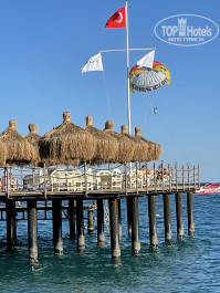 Mirage Park Resort 5* Пирс на пляже. - Фото отеля
