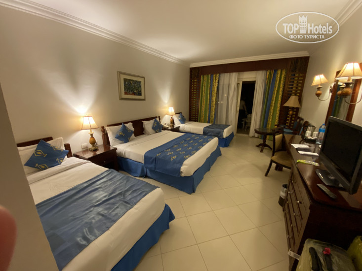Caribbean World Soma Bay 5* Такой номер на дали на троих взрослых и ребёнка 2 года👍 - Фото отеля