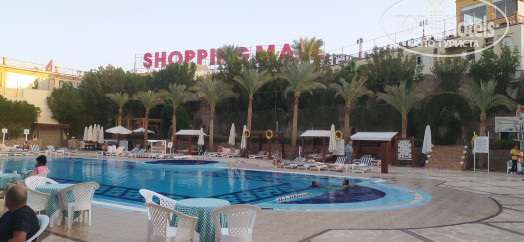 Falcon Naama Star 3* бассейн ,столовая.,волейбольная площадка в кустах - Фото отеля