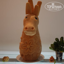 Zahabia Hotel & Beach Resort 4* Такие прикольные скульптуры вырезаются из тыкв ЕЖЕДНЕВНО :) - Фото отеля