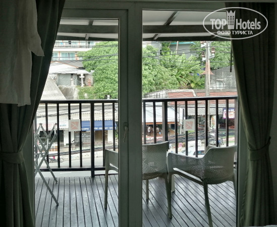 Baan Karon Resort 3* вид на балкон с номера - Фото отеля