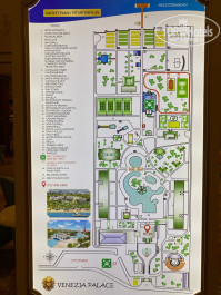 Venezia Palace Deluxe Resort 5* Карта отеля - Фото отеля