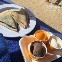 Pickalbatros Palace Resort - Hurghada 5* С 12.30 до 16.30 на бич-баре шикарнейшее мороженое (сливочное, шоколадное, манго, клубника) и нежнейшие блинчики - Фото отеля