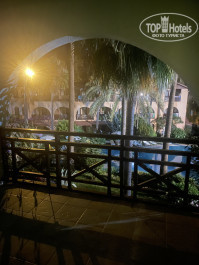 Green Paradise Beach Hotel 4* Вид с балкона ночью - Фото отеля