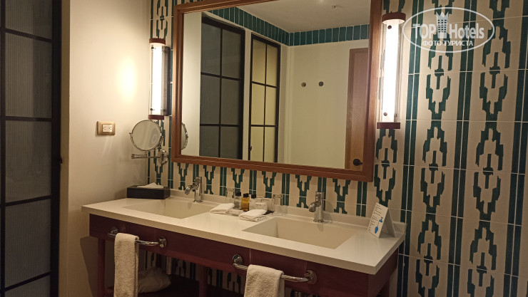 Ocean El Faro 5* две раковины, + душ и туалет за дополнительными дверями - Фото отеля